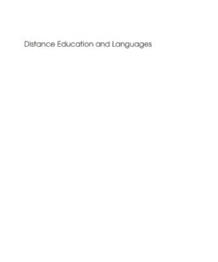 Distance Education and Languages: Evolution and Change ebook