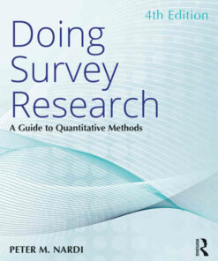 Doing Survey Research: A Guide to Quantitative Methods 4th Edition ebook