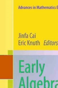 Early Algebraization: A Global Dialogue from Multiple Perspectives ebook