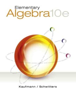 Elementary Algebra 10th Edition ebook