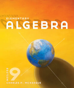 Elementary Algebra 9th Edition ebook