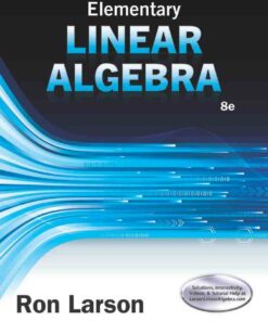 Elementary Linear Algebra 8th Edition ebook