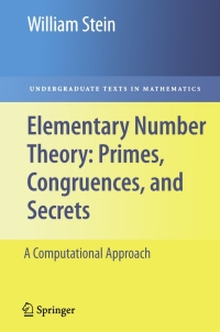 Elementary Number Theory: Primes Congruences and Secrets: A Computational Approach ebook