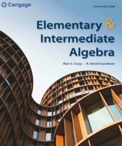 Elementry & Intermediate Algebra 6th Edition ebook