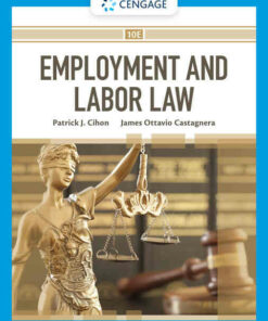 Employment and Labor Law 10th Edition ebook