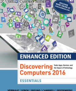 Enhanced Discovering Computers ?2017 Essentials 1st Edition ebook