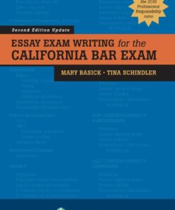 Essay Exam Writing for the California Bar Exam ebook