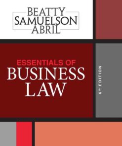 Essentials of Business Law 6th Edition ebook