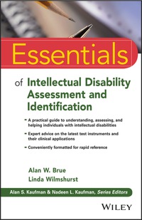 Essentials of Intellectual Disability Assessment and Identification ebook