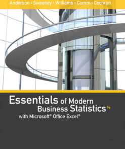 Essentials of Modern Business Statistics with Microsoft Office Excel 7th Edition ebook