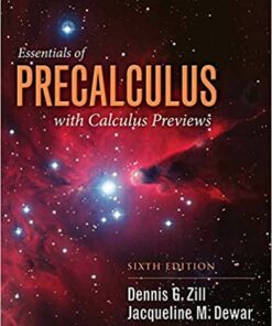 Essentials of Precalculus with Calculus Previews ebook