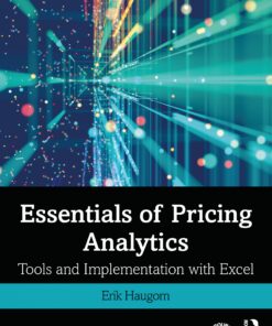Essentials of Pricing Analytics: Tools and Implementation with Excel ebook