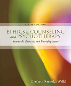 Ethics in Counseling & Psychotherapy 6th Edition ebook