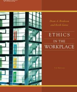Ethics in the Workplace 3rd Edition ebook