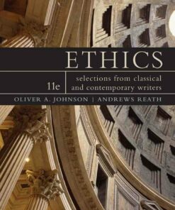 Ethics: Selections from Classic and Contemporary Writers 11th Edition ebook