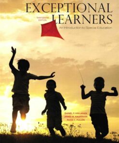 Exceptional Learners: An Introduction to Special Education 13th Edition ebook