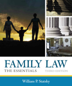 Family Law: The Essentials 3rd Edition ebook