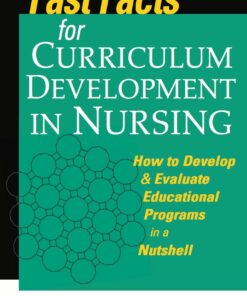 Fast Facts for Curriculum Development in Nursing ebook