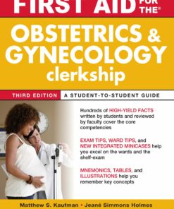 First Aid for the Obstetrics and Gynecology Clerkship Third Edition ebook