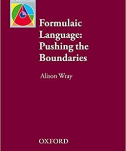 Formulaic Language - Oxford Applied Linguistics ebook