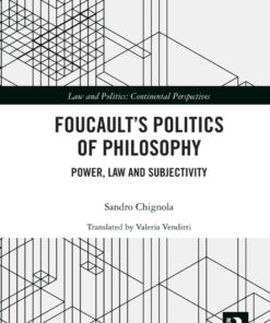 Foucault's Politics of Philosophy: Power Law and Subjectivity ebook