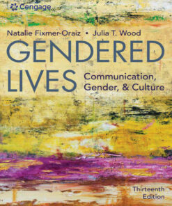 Gendered Lives: Communication Gender & Culture 13th Edition ebook