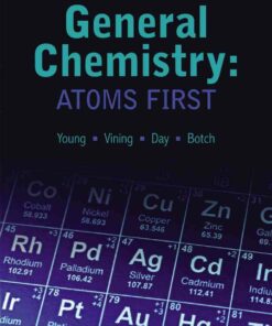 General Chemistry: Atoms First 1st Edition ebook