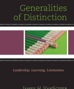 Generalities of Distinction: Leadership Learning Limitations ebook