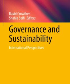 Governance and Sustainability: International Perspectives ebook