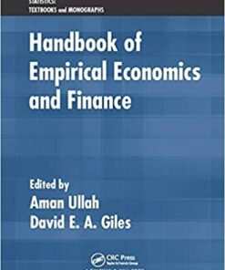 Handbook of Empirical Economics and Finance ebook