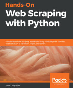 Hands-On Web Scraping with Python: Perform advanced scraping operations using various Python libraries and tools such as Selenium Regex and others ebook
