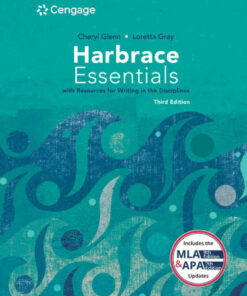 Harbrace Essentials w/ Resources for Writing in the Disciplines (w/ MLA9E Updates) 3rd Edition ebook