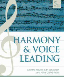Harmony and Voice Leading 5th Edition ebook