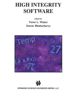 High Integrity Software ebook
