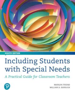 Including Students with Special Needs: A Practical Guide for Classroom Teachers, 8th Edition ebook