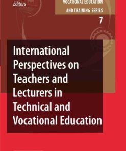 International Perspectives on Teachers and Lecturers in Technical and Vocational Education ebook