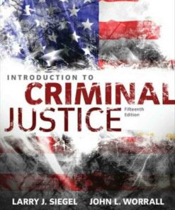 Introduction to Criminal Justice 15th Edition ebook