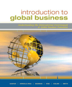 Introduction to Global Business: Understanding the International Environment & Global Business Functions 1st Edition ebook