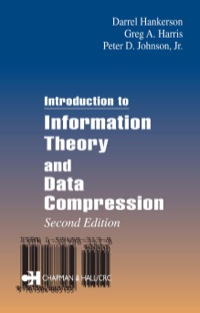 Introduction to Information Theory and Data Compression ebook