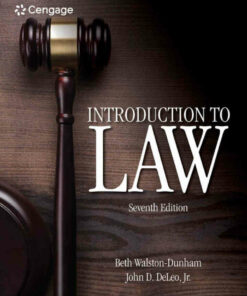 Introduction to Law 7th Edition ebook