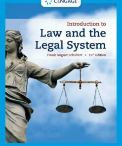 Introduction to Law and the Legal System 12th Edition ebook