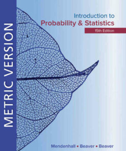 Introduction to Probability and Statistics Metric Edition 15th Edition ebook