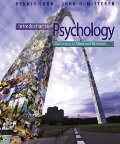 Introduction to Psychology: Gateways to Mind and Behavior with Concept Maps and Reviews 13th Edition ebook