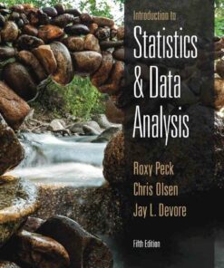 Introduction to Statistics and Data Analysis 5th Edition ebook