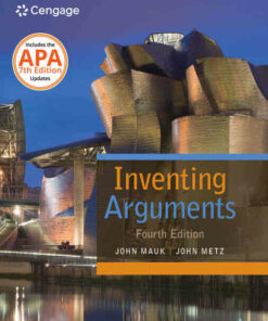 Inventing Arguments 2016 MLA Update 4th Edition ebook