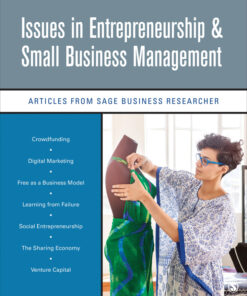 Issues in Entrepreneurship & Small Business Management: Articles from SAGE Business Researcher ebook