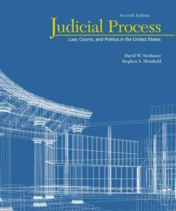 Judicial Process: Law Courts and Politics in the United States 7th Edition ebook