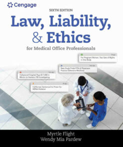 Law Liability and Ethics for Medical Office Professionals 6th Edition ebook