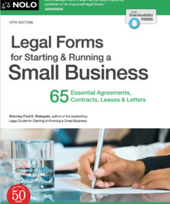 Legal Forms for Starting & Running a Small Business: 65 Essential Agreements Contracts Leases & Letters ebook