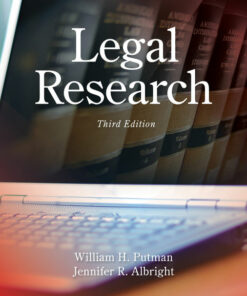 Legal Research 3rd Edition ebook